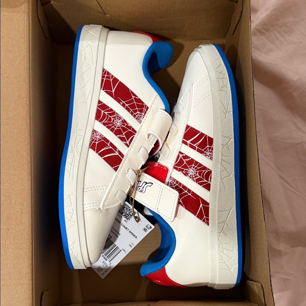 adidas Kids Sneakers Red and White